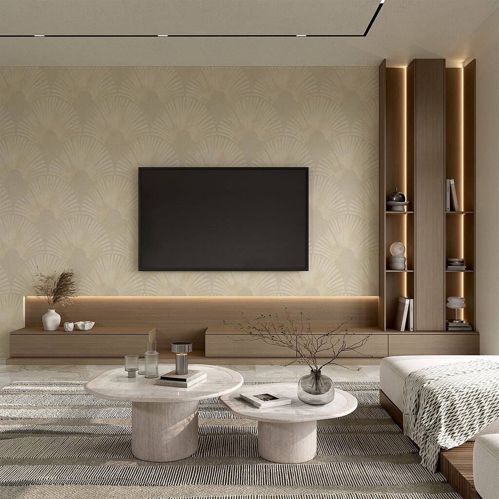 Éventails aux ombres peintes — intérieur 3