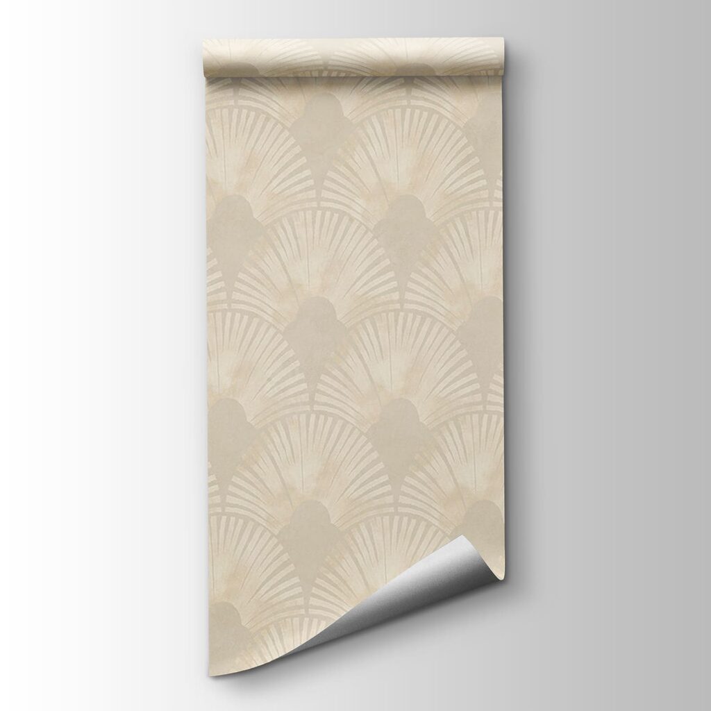 Éventails aux ombres peintes — vue du produit