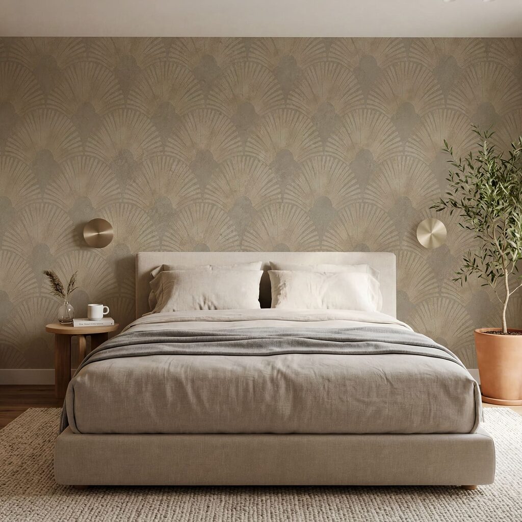Éventails aux ombres peintes — intérieur 1