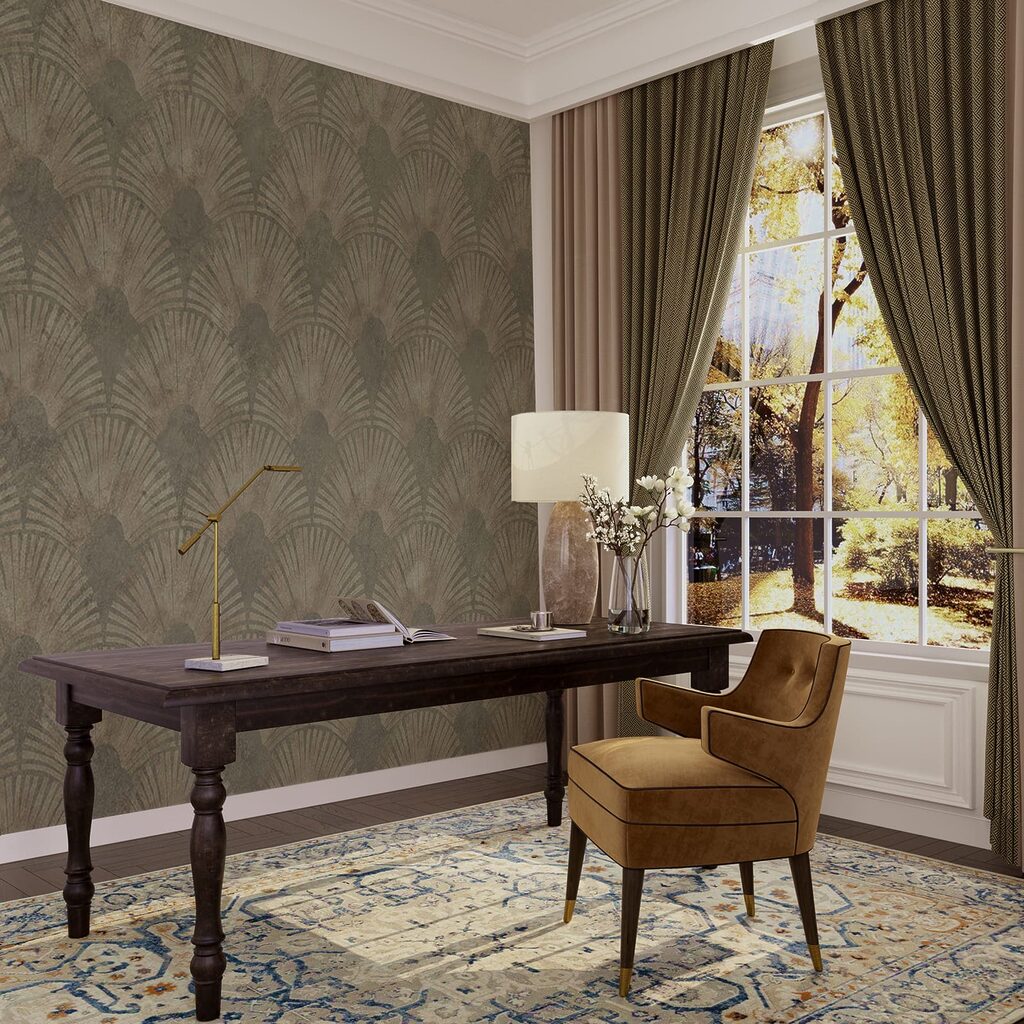 Éventails aux ombres peintes — intérieur 3