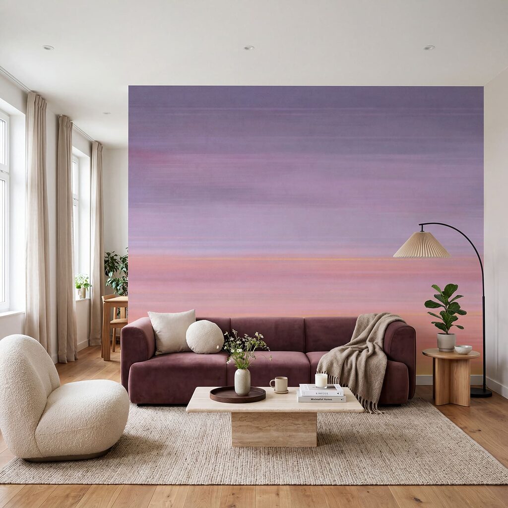 Doux crépuscule dans un intérieur