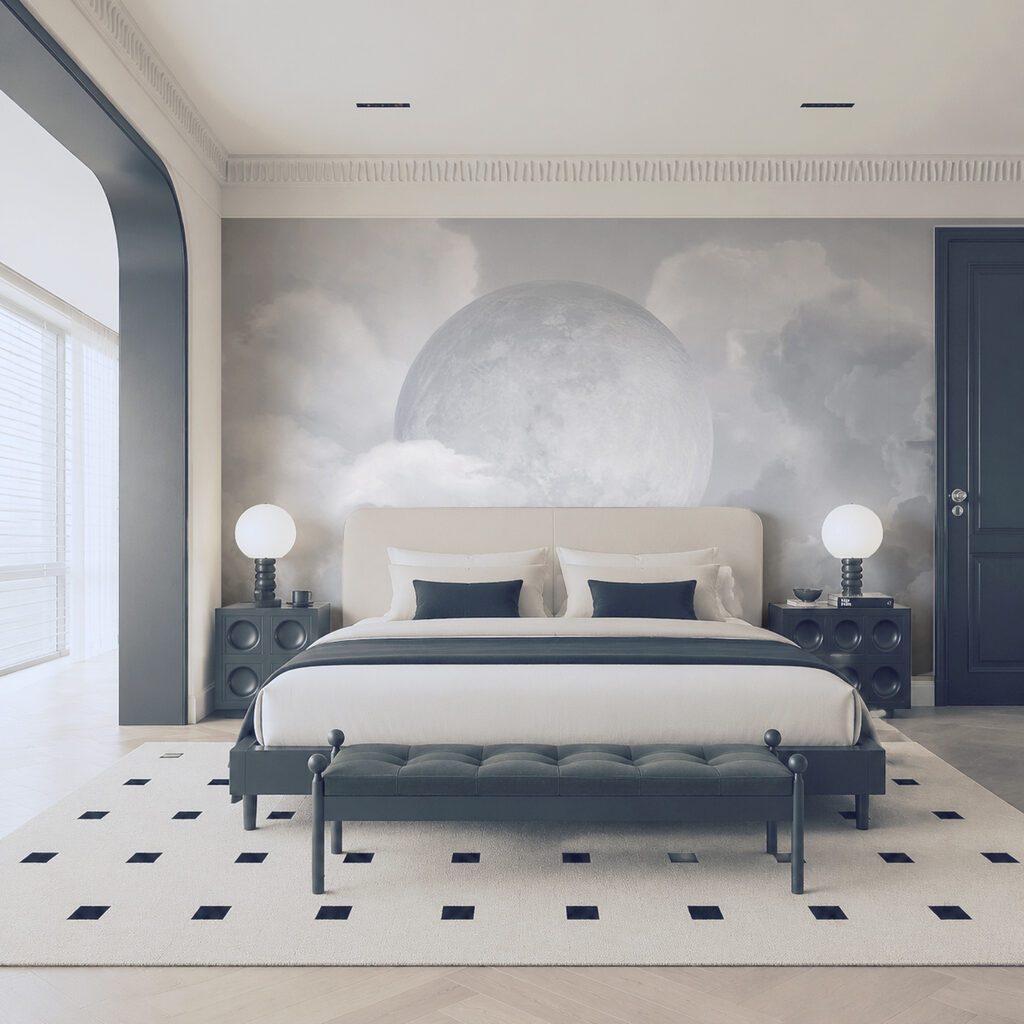 Lune entre les nuages — intérieur 2