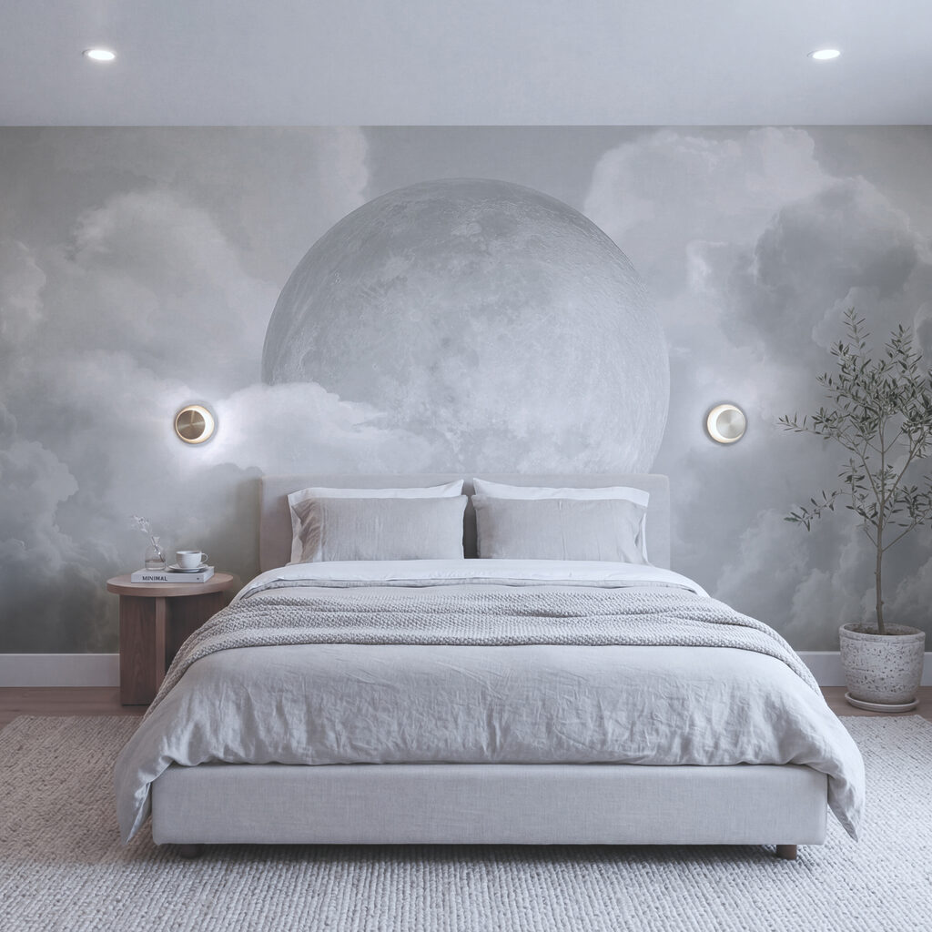 Lune entre les nuages — intérieur 1