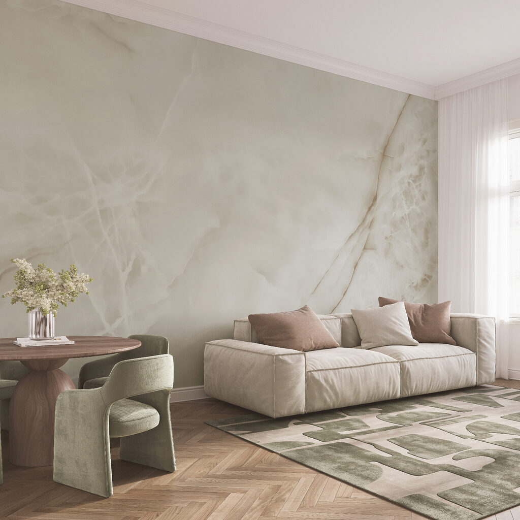 Veines en douces nuances dans un intérieur