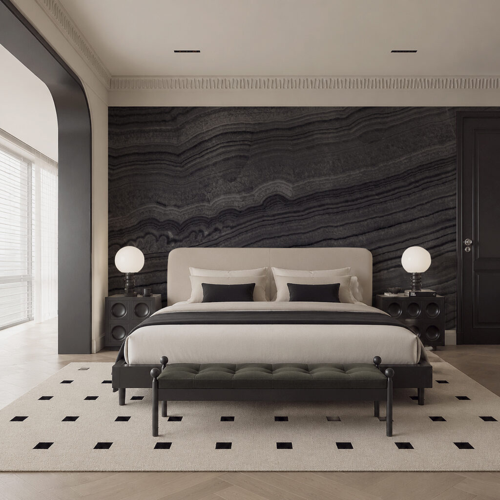 Lignes sombres en strates — intérieur 2