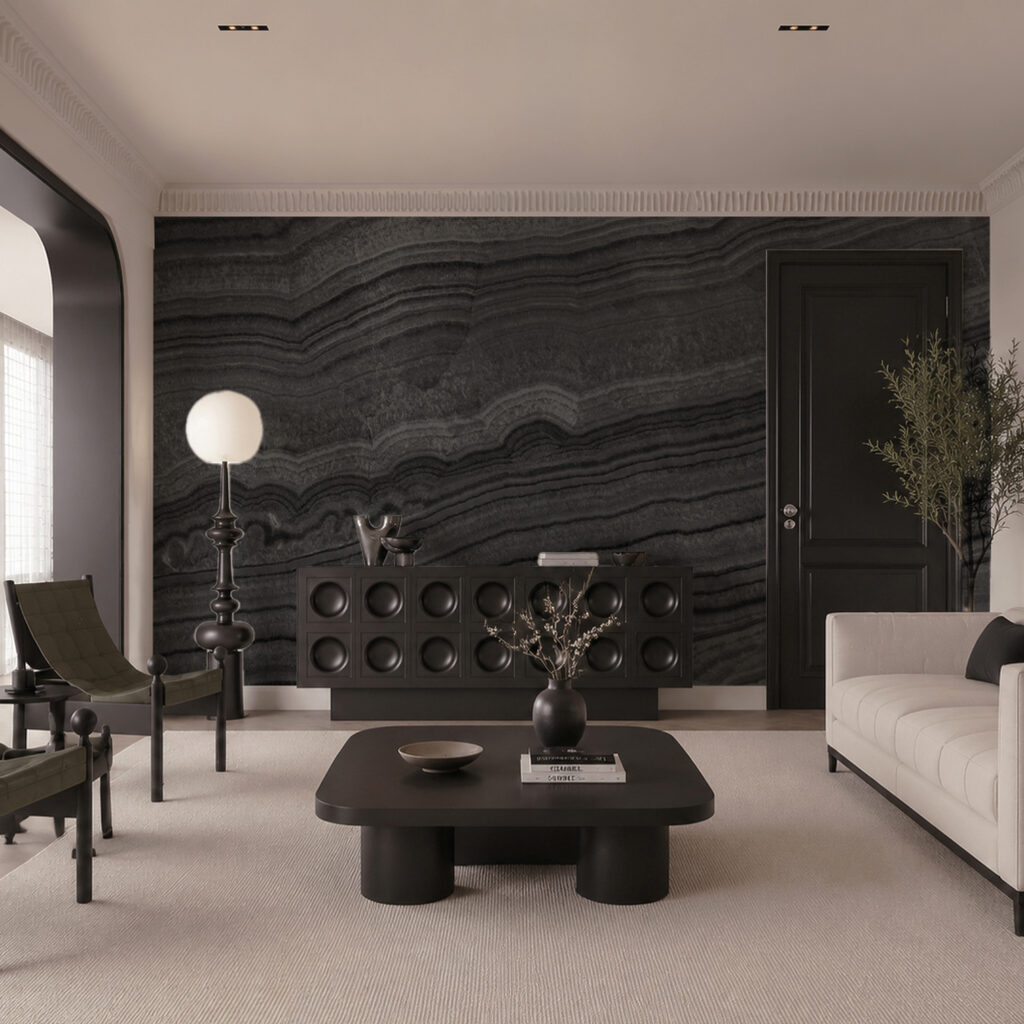 Lignes sombres en strates — intérieur 3