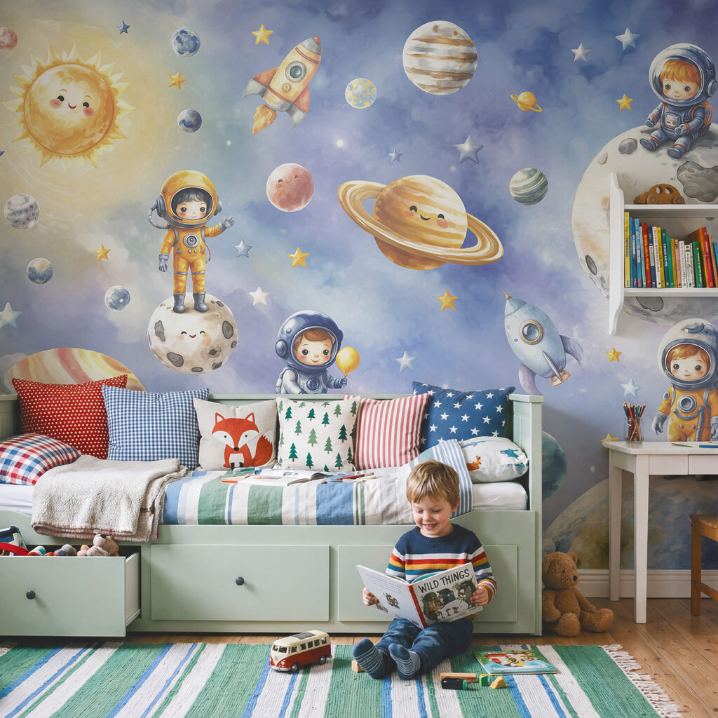 Petits astronautes en exploration — intérieur 3