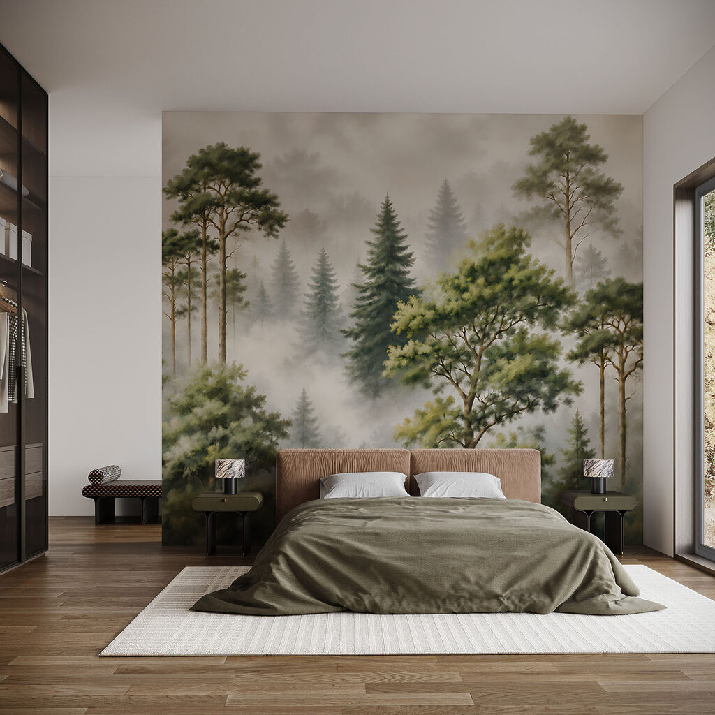 Forêt voilée de brume — intérieur 2