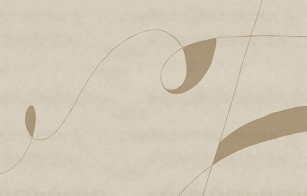 Lignes libres et aplats — motif complet
