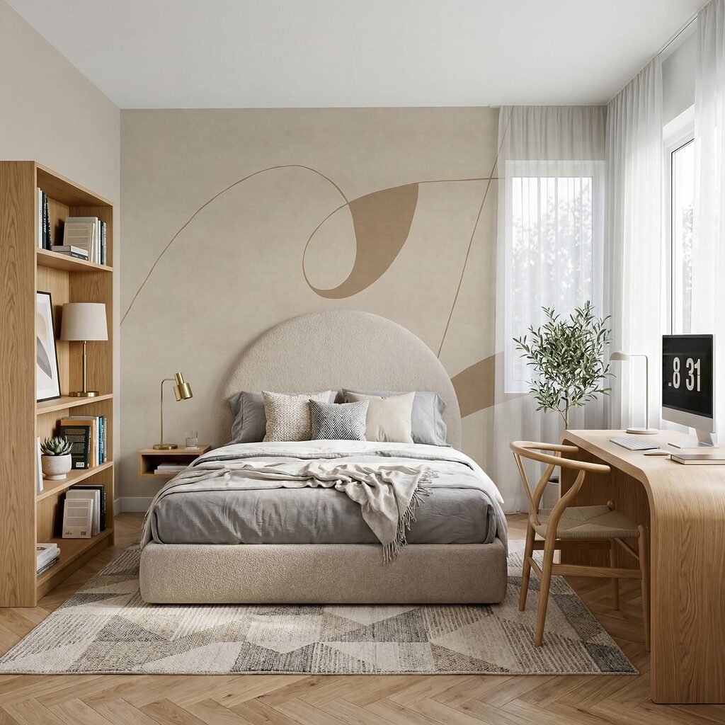 Lignes libres et aplats — intérieur 2