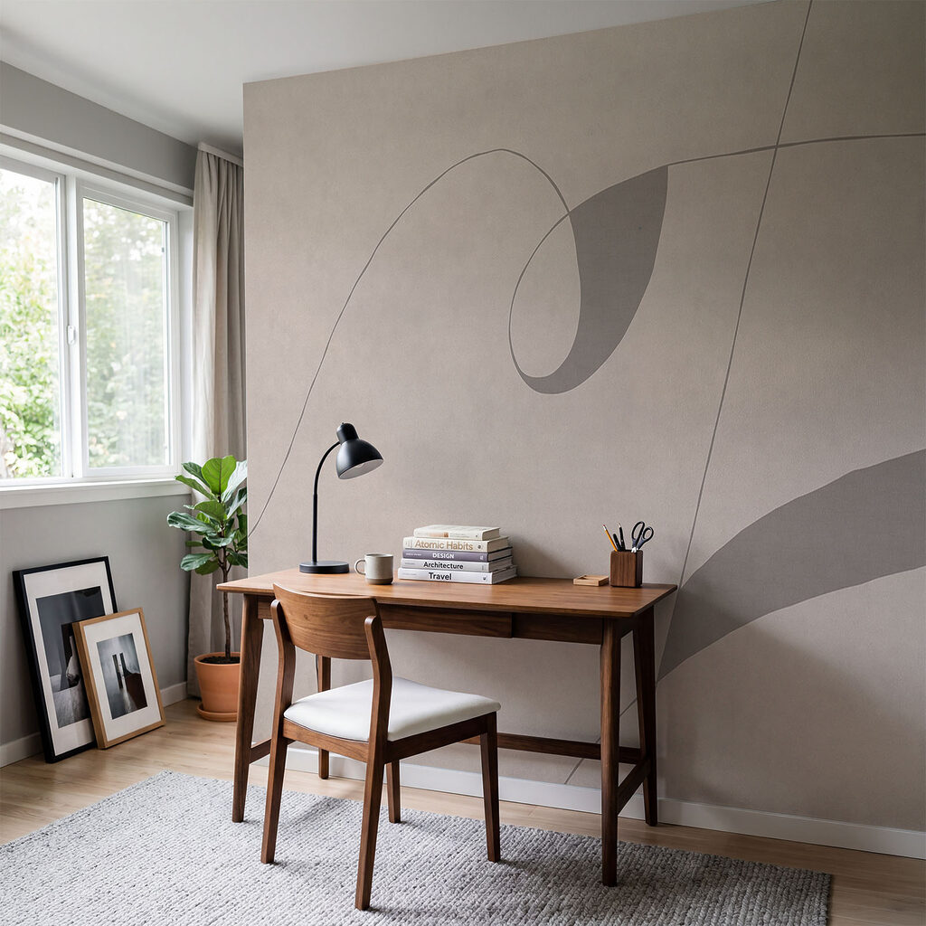 Lignes libres et aplats — intérieur 4