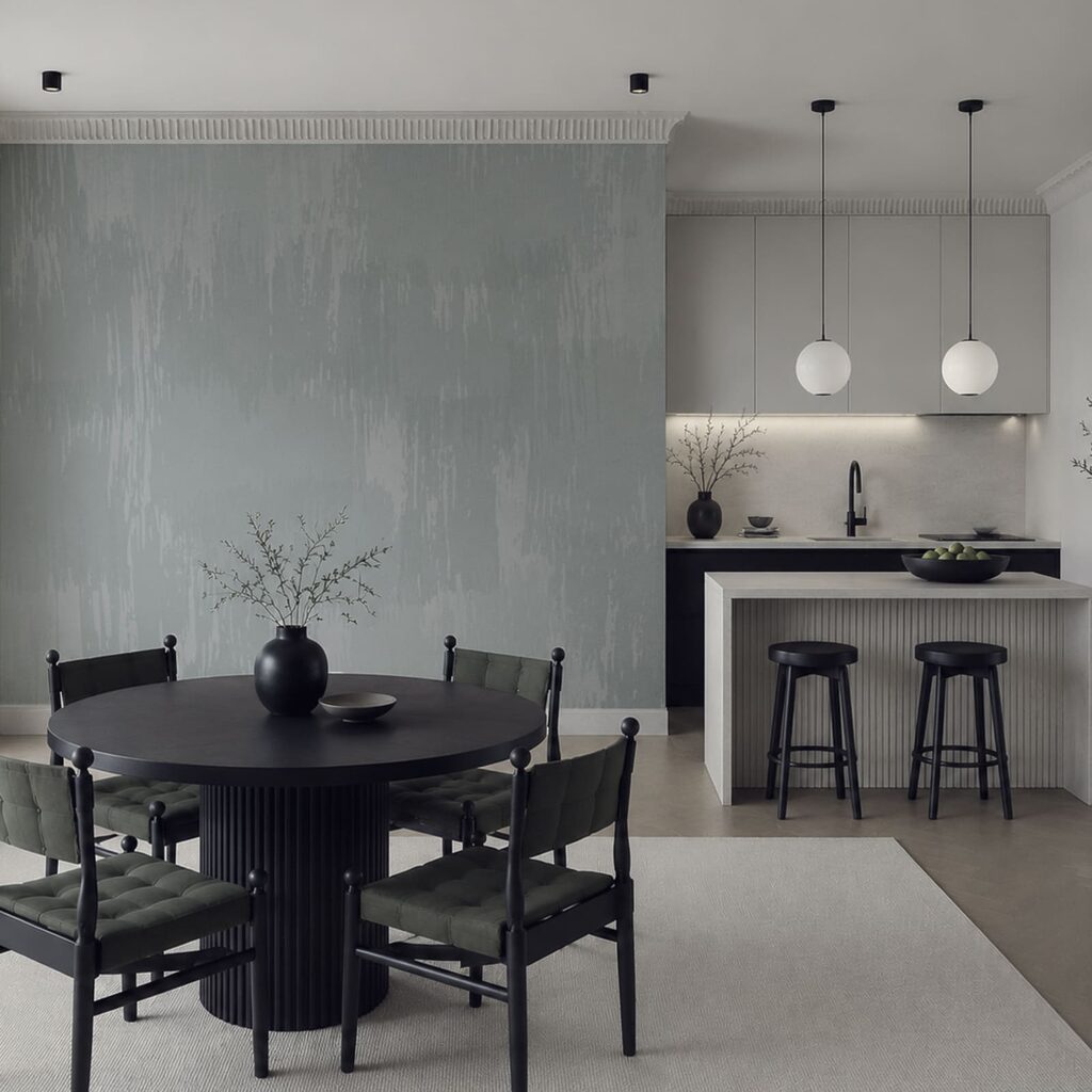 Touches de pinceau verticales — intérieur 2