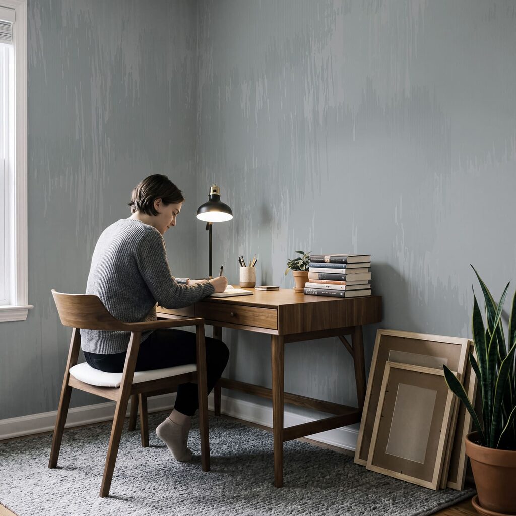 Touches de pinceau verticales — intérieur 3