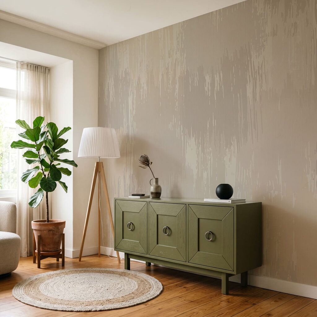 Touches de pinceau verticales — intérieur 1