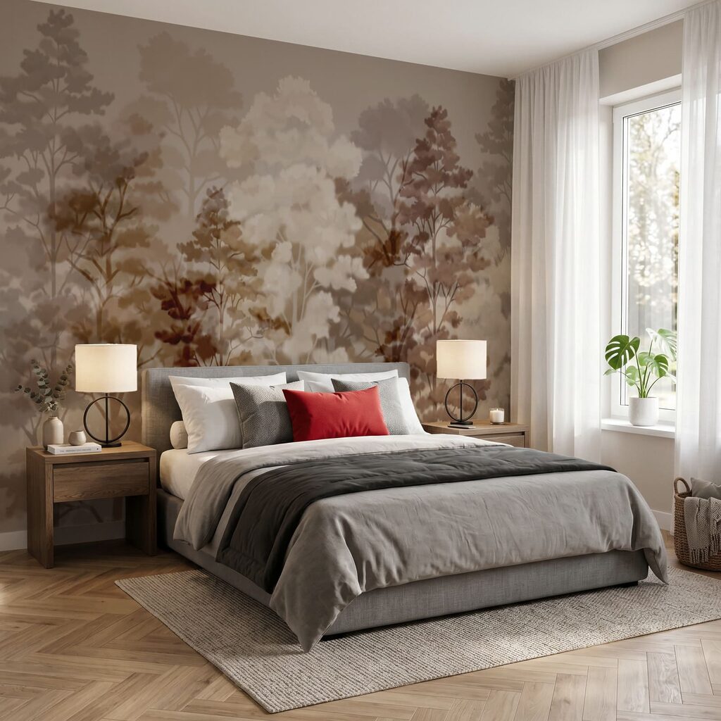 Arbres en douces nuées — intérieur 2