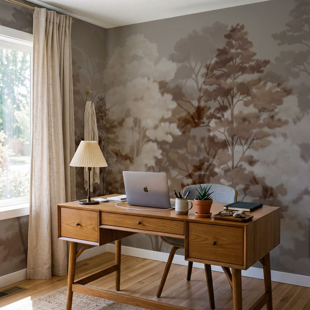 Arbres en douces nuées — intérieur 4