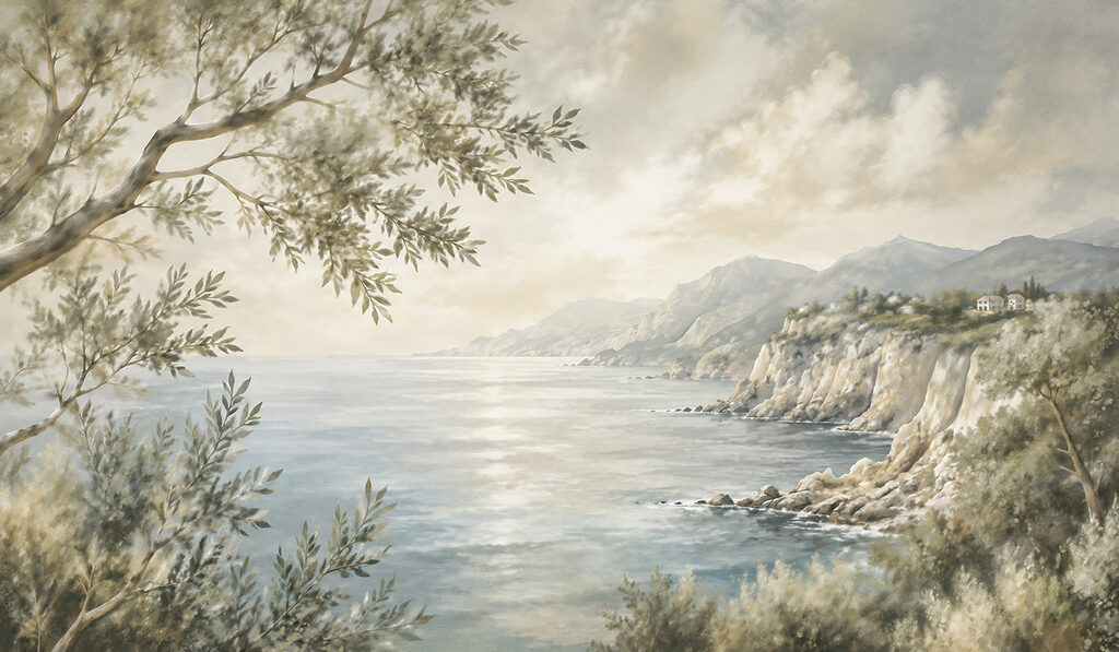Regard sur la côte — motif complet
