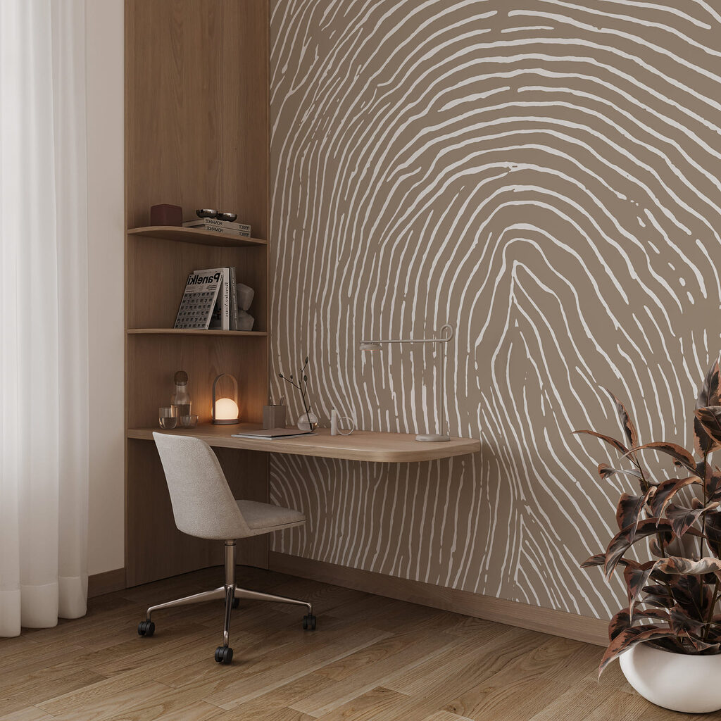 Fins anneaux qui s’élargissent dans un intérieur