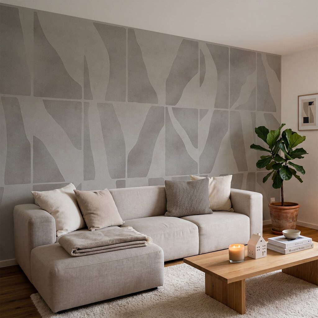 Ombres végétales quadrillées — intérieur 3