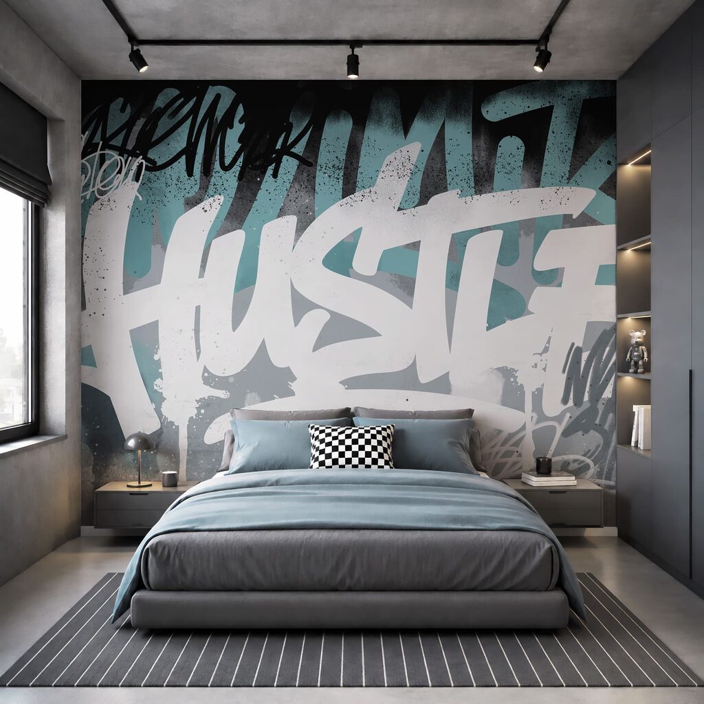 Graffiti sans détour — intérieur 1