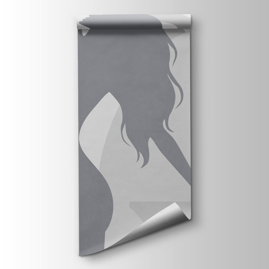 Silhouettes féminines en mouvement — vue du produit