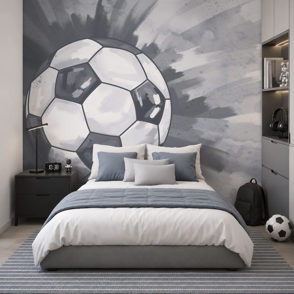 Ballon au pinceau dans un intérieur