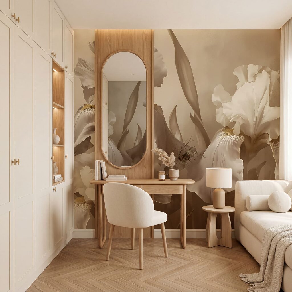 Iris aux touches classiques — intérieur 2