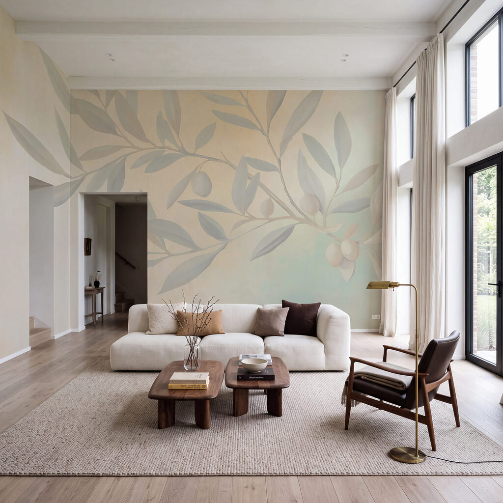 Rameau d’olivier en douceur — intérieur 1