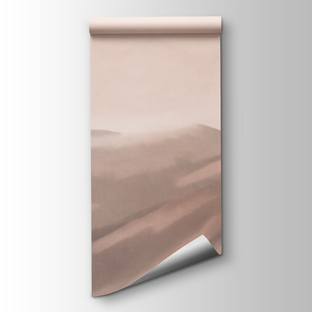 Montagnes en reflet matinal — vue du produit