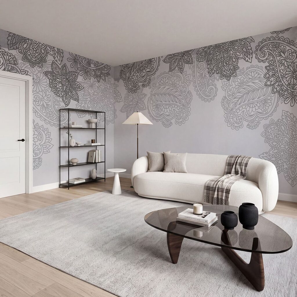 Motifs paisley en bordure — intérieur 2