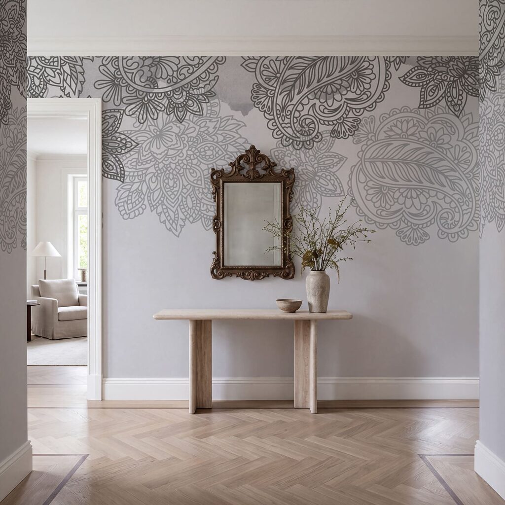 Motifs paisley en bordure — intérieur 3