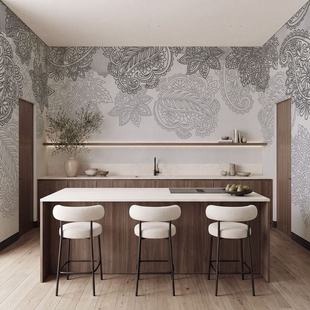 Motifs paisley en bordure — intérieur 4