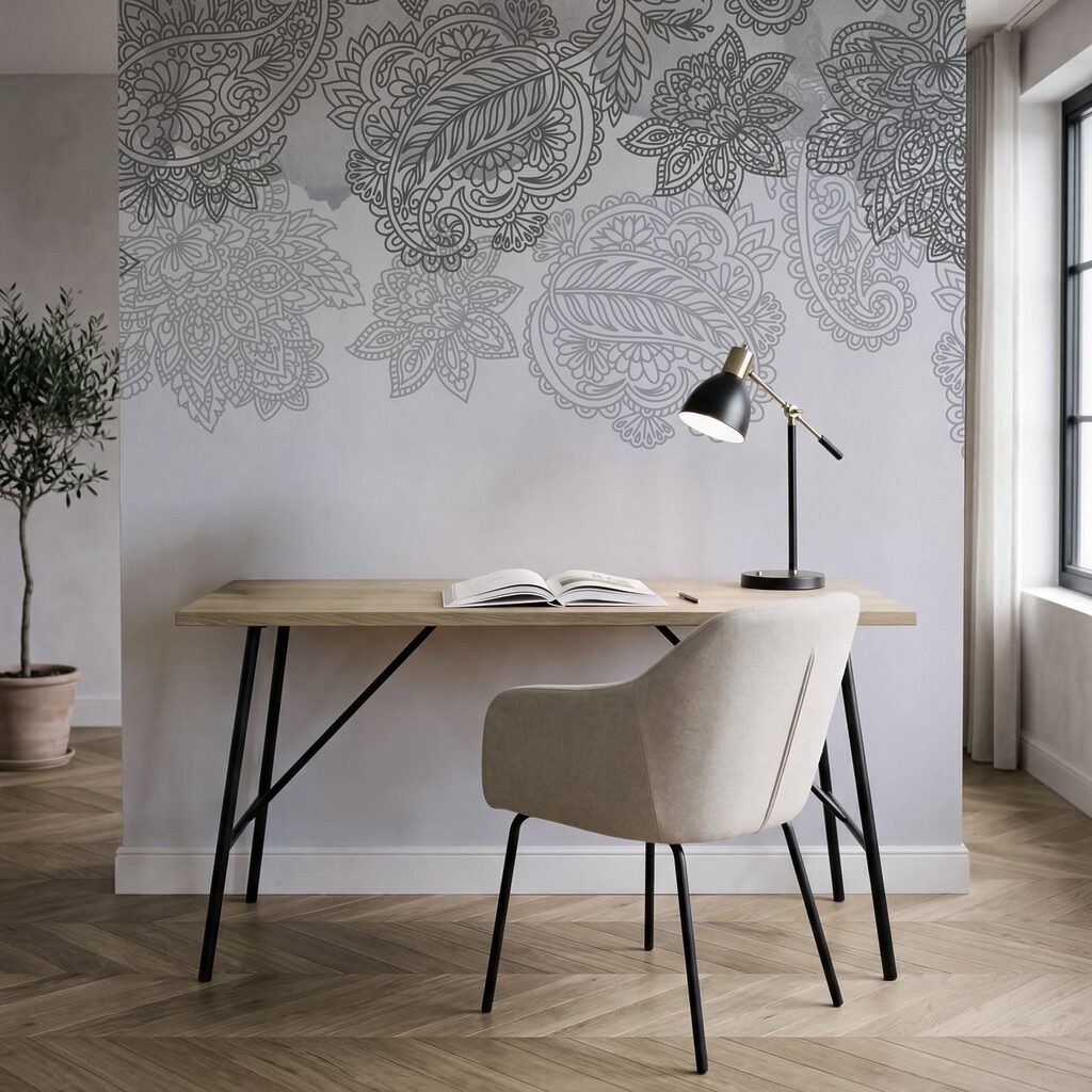 Motifs paisley en bordure — intérieur 7