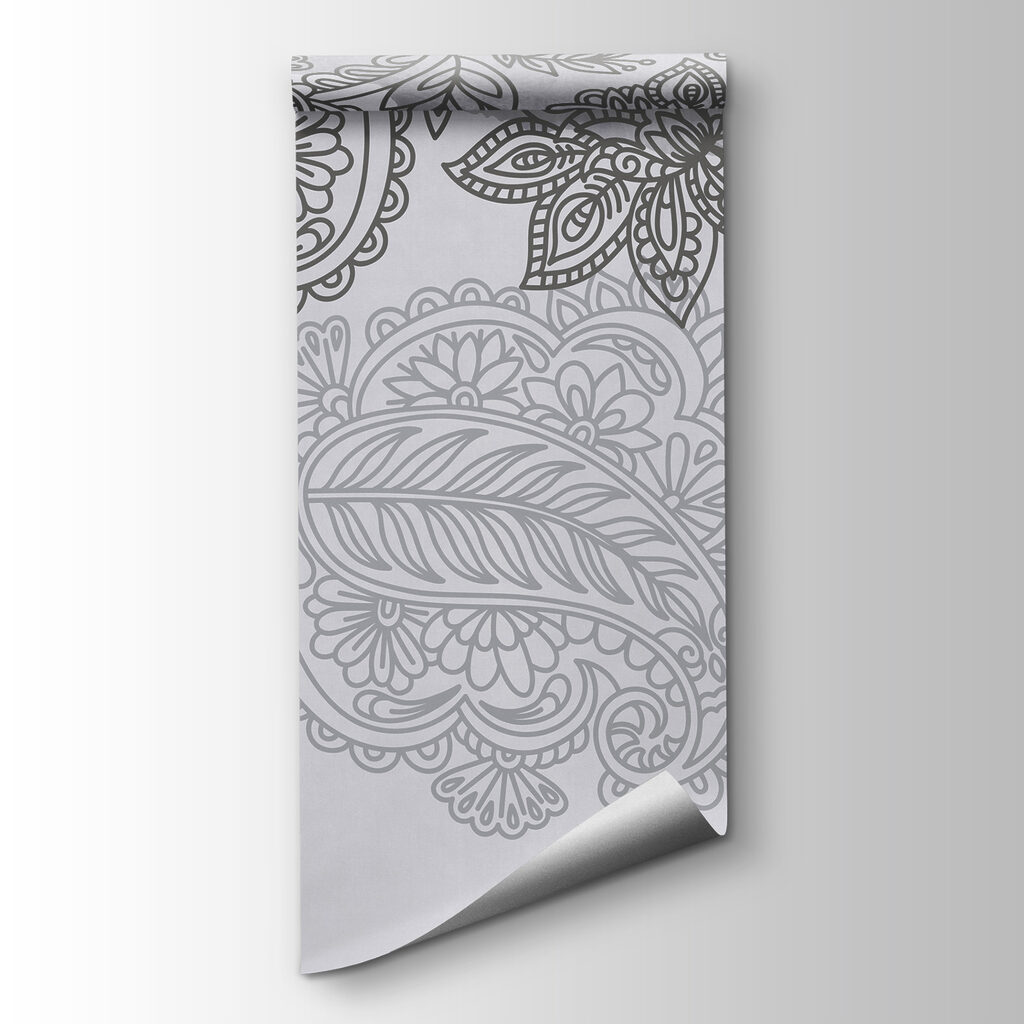 Motifs paisley en bordure — vue du produit