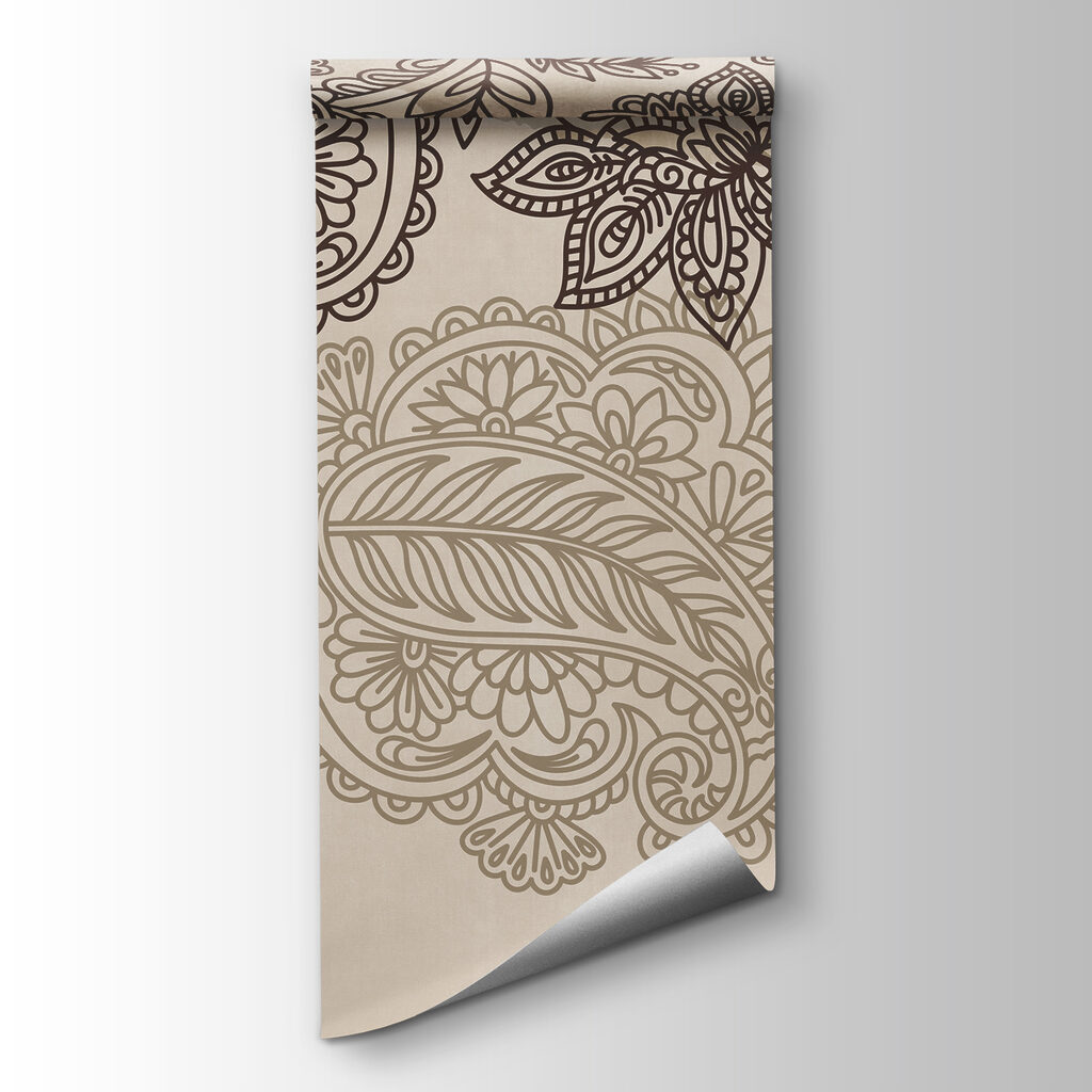 Motifs paisley en bordure — vue du produit