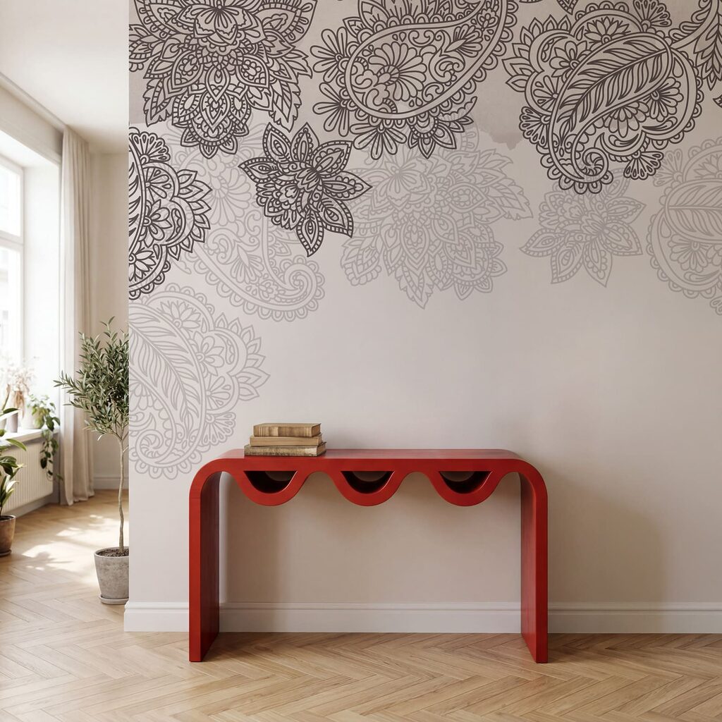 Motifs paisley en bordure — intérieur 3