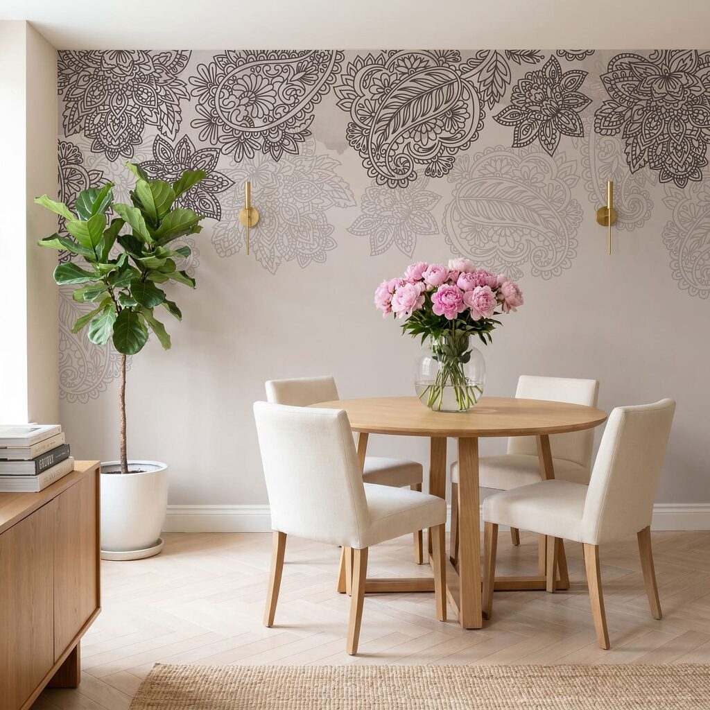 Motifs paisley en bordure — intérieur 4