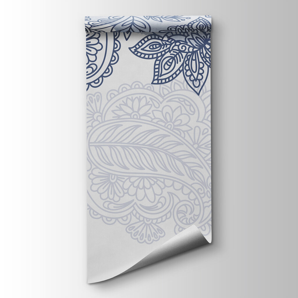 Motifs paisley en bordure — vue du produit