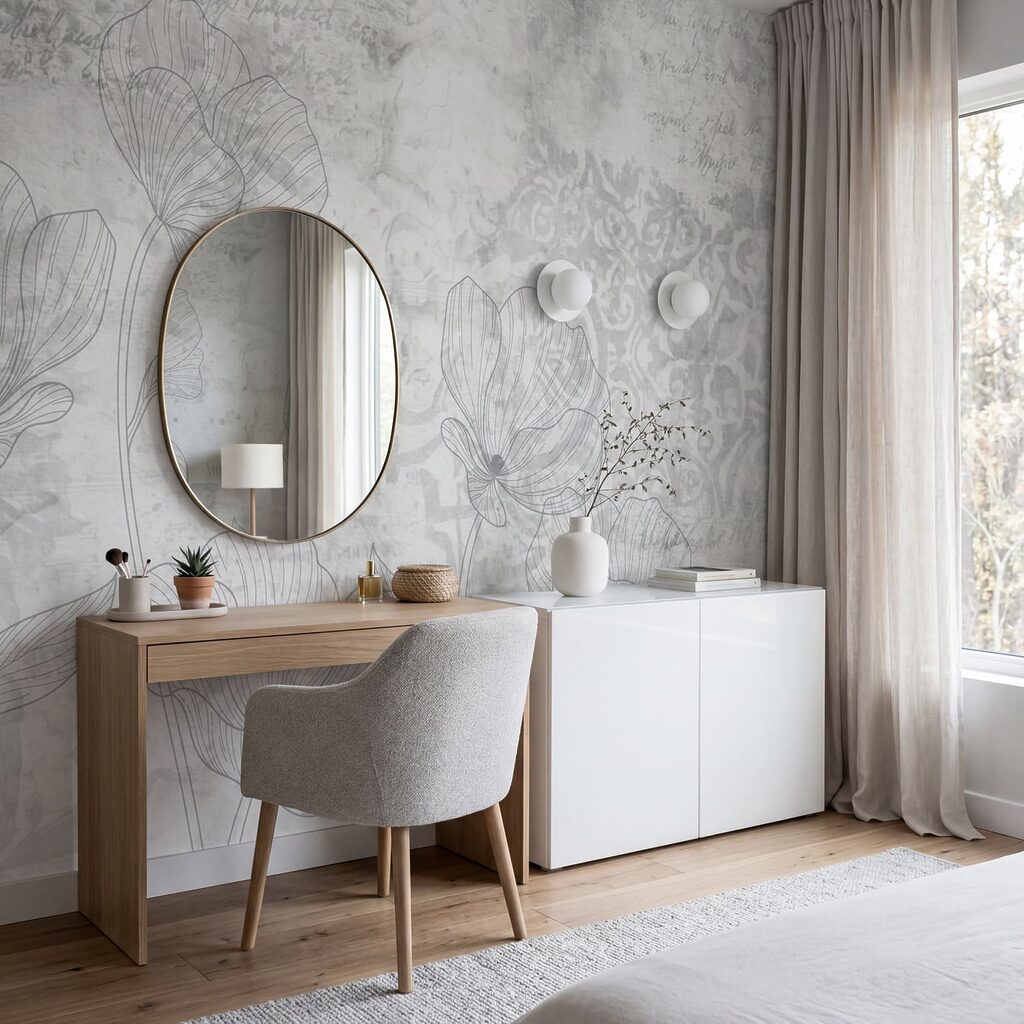 Fleurs et ornements anciens — intérieur 3
