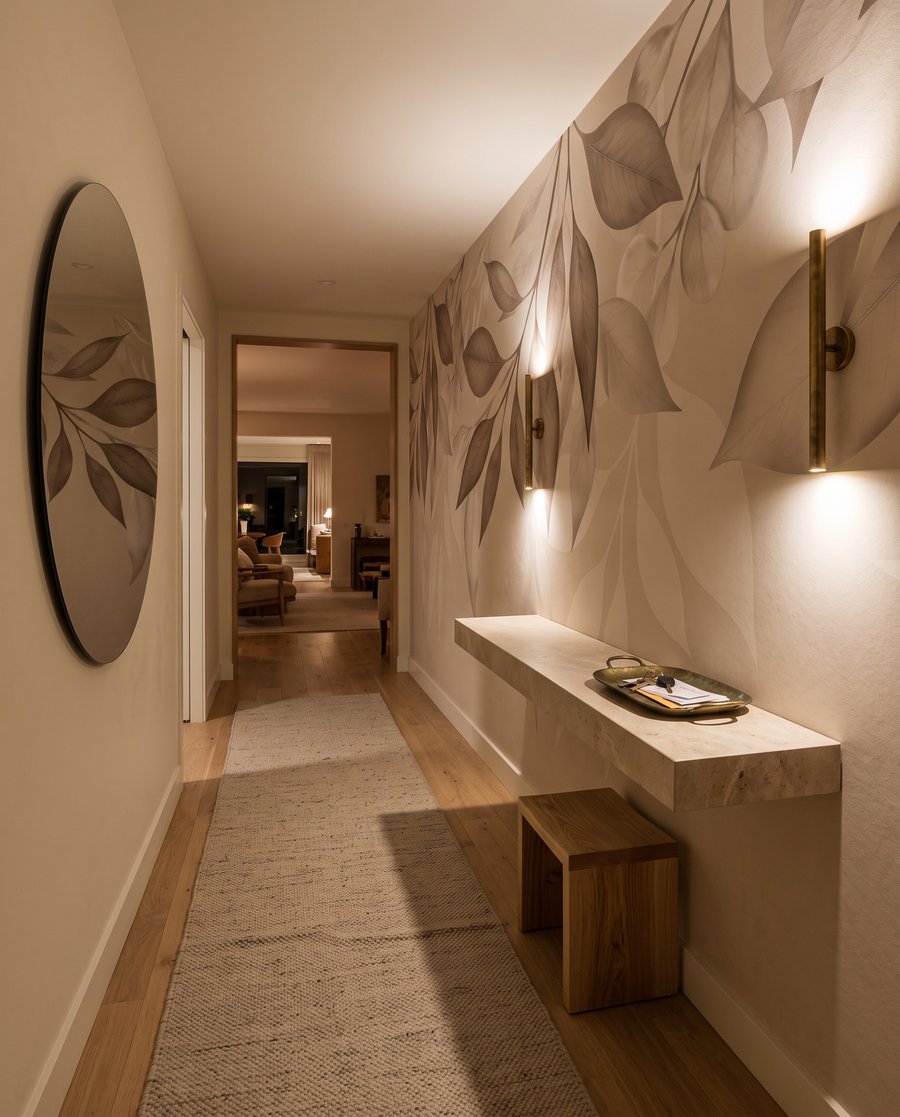 Feuillage en cascade — intérieur 3