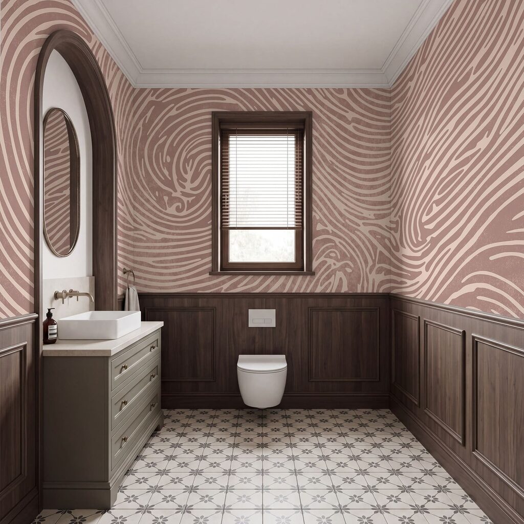 Spirales en lignes ondulées — intérieur 3