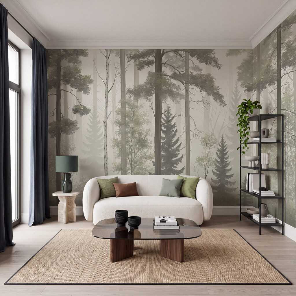 Grands conifères — intérieur 3