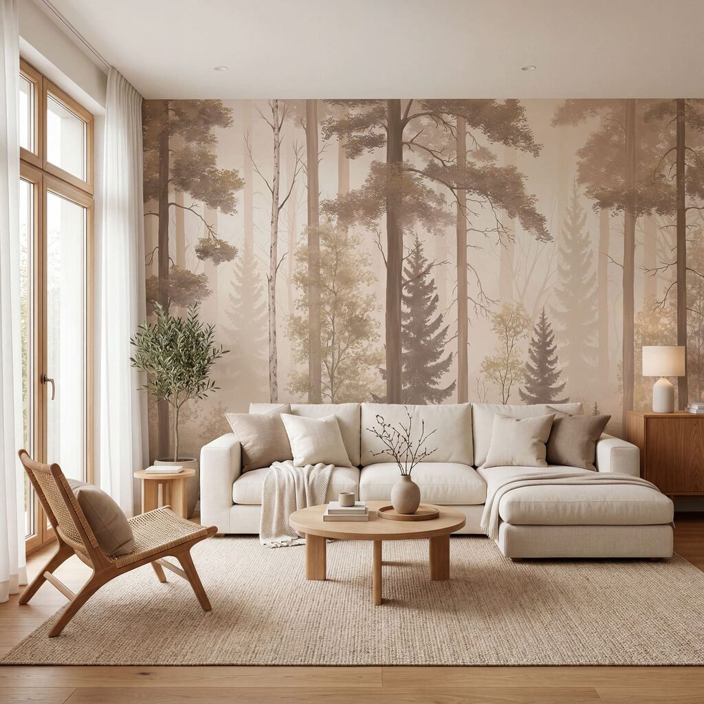 Grands conifères — intérieur 1