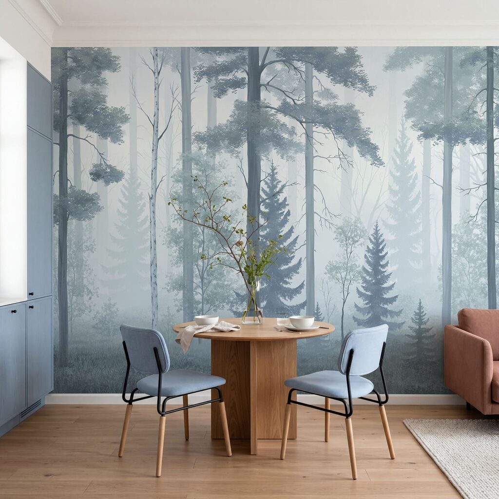 Grands conifères — intérieur 1