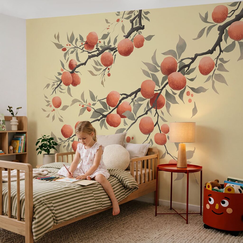 Oranges sur branches souples — intérieur 4