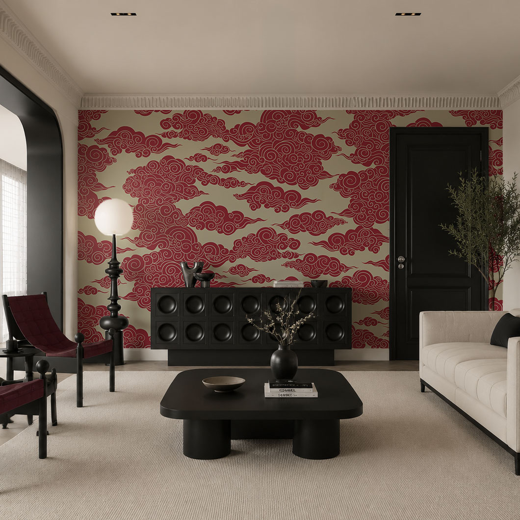 Nuages aux fines volutes — intérieur 2