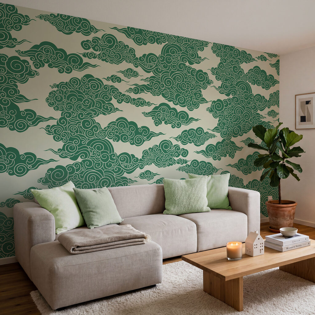 Nuages aux fines volutes — intérieur 1