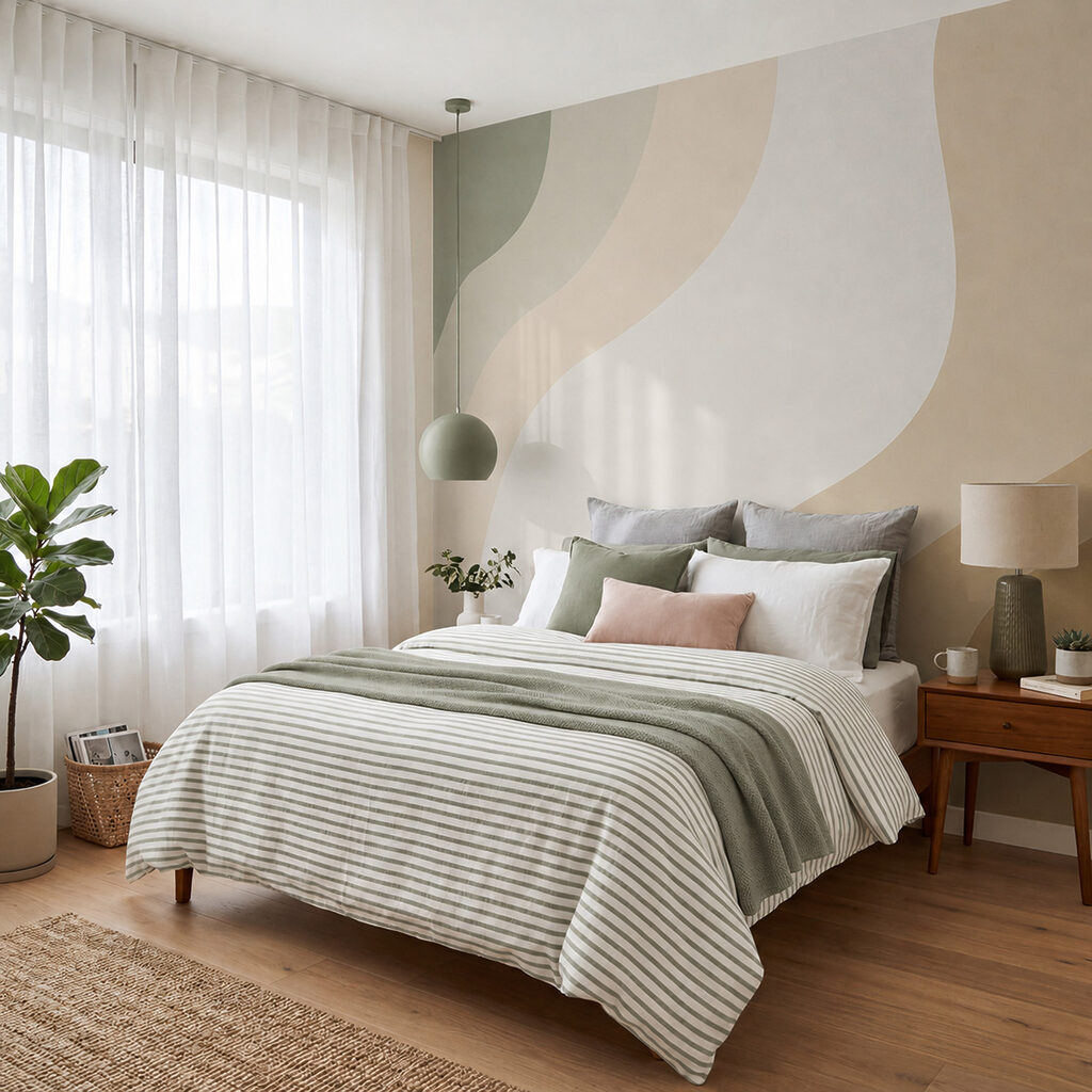 Larges bandes ondulantes — intérieur 1