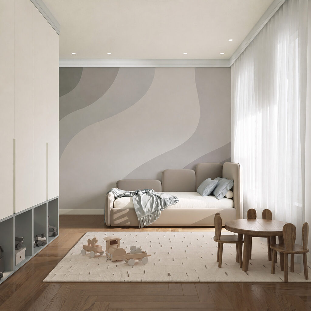 Larges bandes ondulantes — intérieur 3