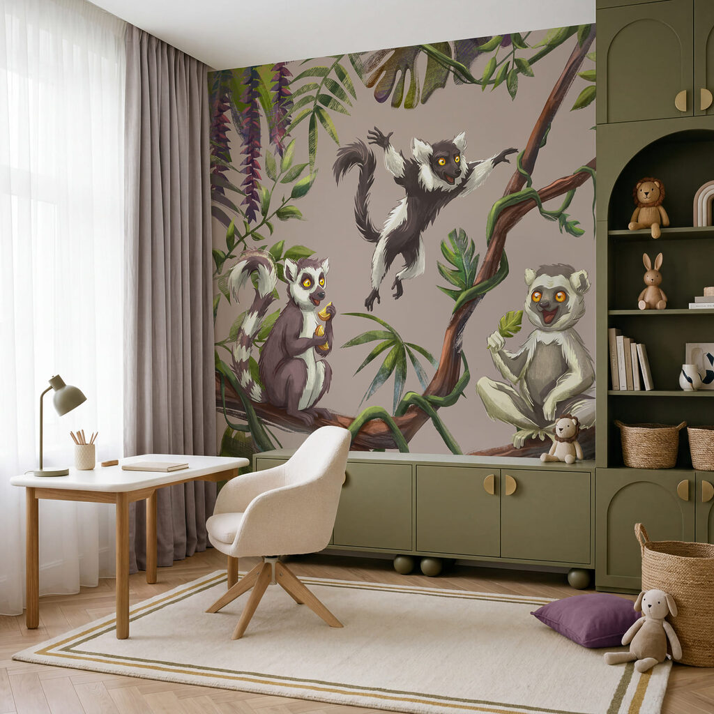 Lémuriens au regard espiègle — intérieur 2